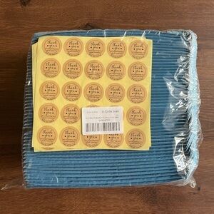 Mailing/Shipping/Bubble Envelopes + Thank You Stickers (50 Pack)